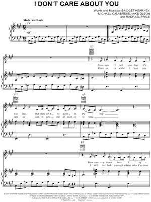 I Don't Care About You