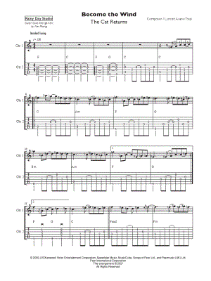 Become the Wind - Guitar Duet