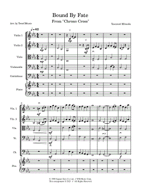 Bound By Fate - String Quintet & Piano