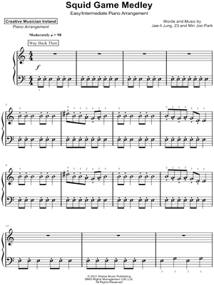 Squid Game Medley [easy / intermediate]