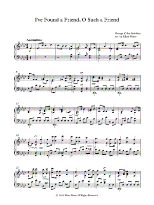 I've Found a Friend, O Such a Friend