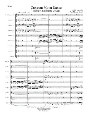 Crescent Moon Dance - Trumpet Ensemble