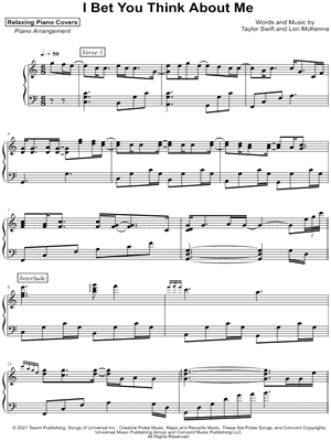 I Bet You Think About Me