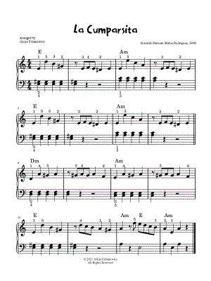 La Cumparsita [easy]