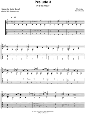 Prelude 3 in Bb Major