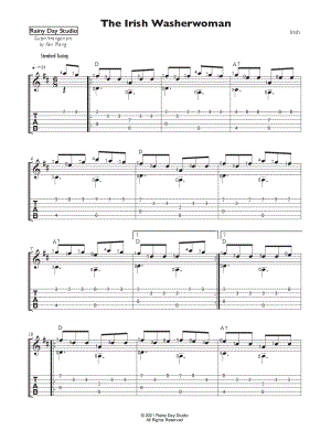 The Irish Washerwoman