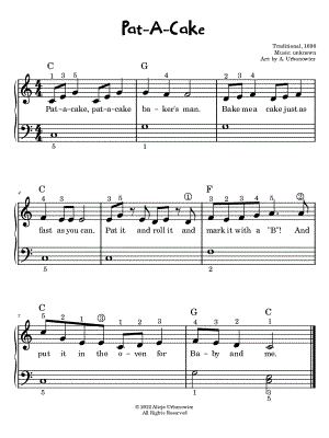 Pat-a-Cake Pat-a-Cake [easy]