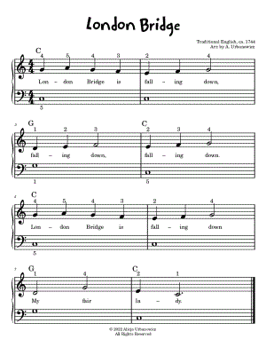 London Bridge Is Falling Down [easy]