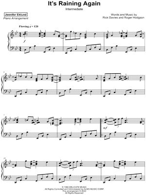 It's Raining Again [intermediate]