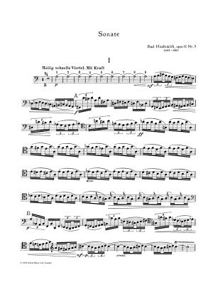 Cello Sonata in A Major Op. 11 No. 3