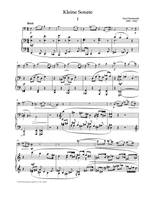 Kleine Sonate - Cello & Piano