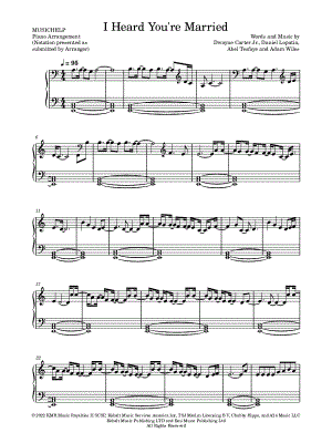 I Heard You're Married