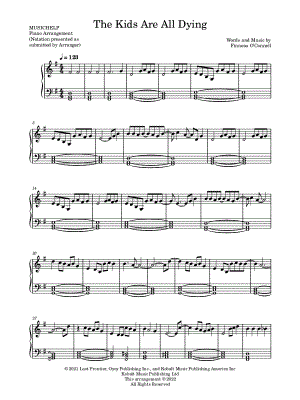 The Kids Are All Dying