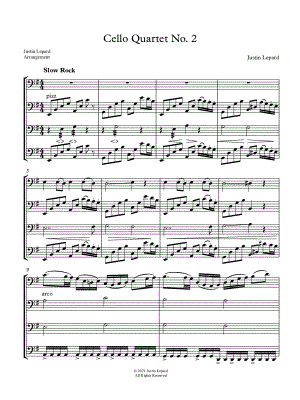 Cello Quartet No. 2
