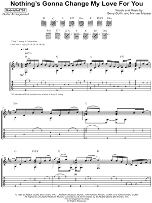 Nothing's Gonna Change My Love for You