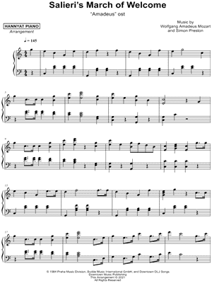 Salieri's March of Welcome