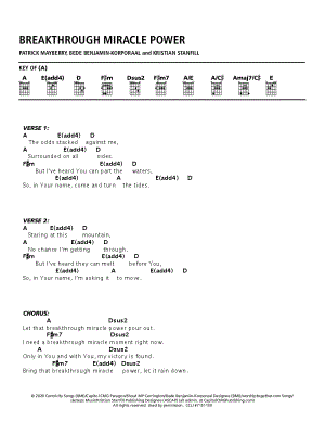 Breakthrough Miracle Power