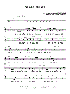 No One Like You Lord