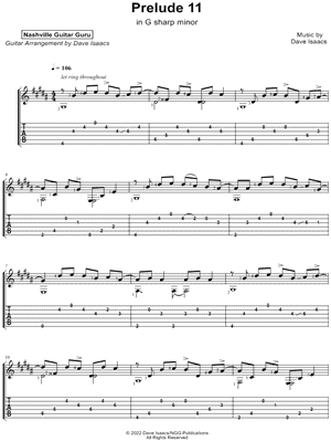 Prelude 11 in G Sharp Minor