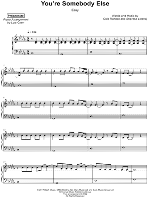 You're Somebody Else [easy]