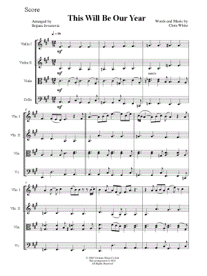 This Will Be Our Year