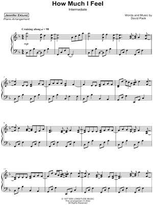 How Much I Feel [intermediate]