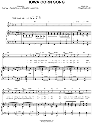 Iowa Corn Song