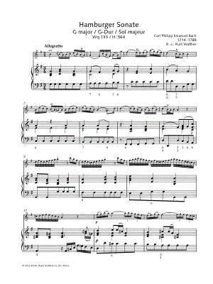 Hamburger Sonate - Flute & Piano