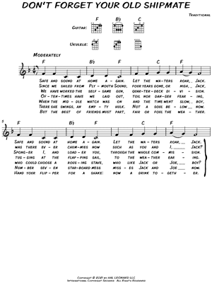 Don't Forget Your Old Shipmate