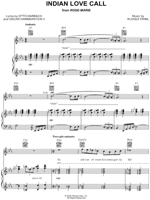 Indian Love Call
