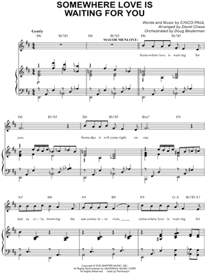 Somewhere Love Is Waiting for You