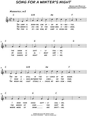 Song for a Winter's Night