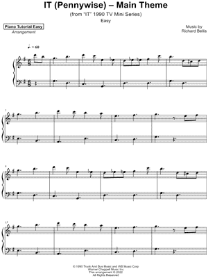 IT (Pennywise) Main Theme [easy]