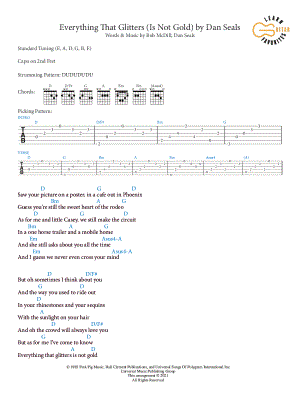 Everything That Glitters (Is Not Gold)