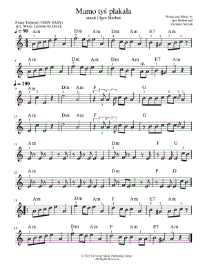 Mamo tys plakala [very easy]