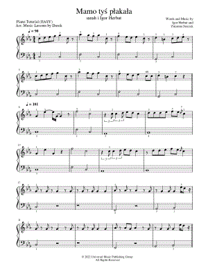 Mamo tys plakala [easy]