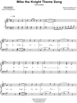 Mike the Knight Theme Song [intermediate]