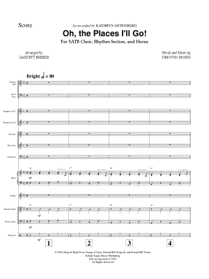 Oh, the Places I'll Go! [instrumental accompaniment]