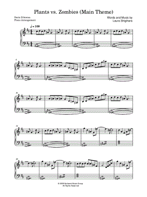 Plants vs. Zombies Main Theme
