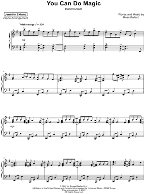 You Can Do Magic [intermediate]