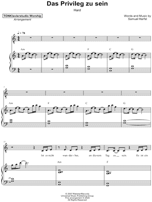Das Privileg zu sein [hard]