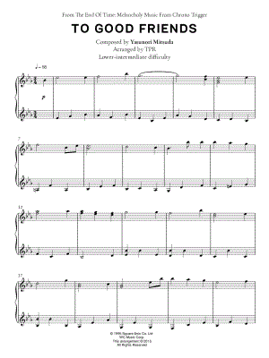 To Good Friends [lower intermediate]