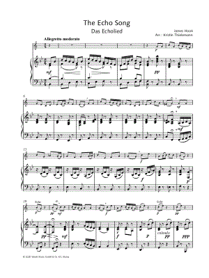 The Echo Song - Trumpet & Piano