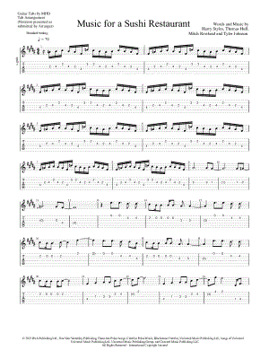 Music for a Sushi Restaurant