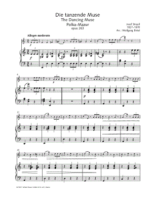 The Dancing Muse, Op. 263 - Violin & Piano