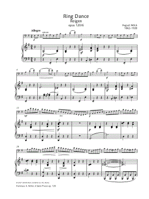 Ring Dance, Op. 120, No. 6 - Cello & Piano