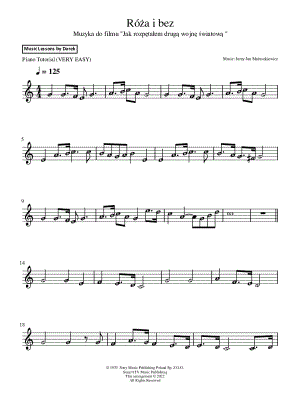 Roza I bez [very easy]