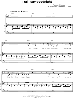 i still say goodnight