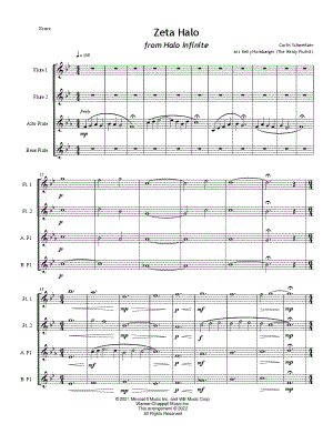 Zeta Halo - Flute Ensemble