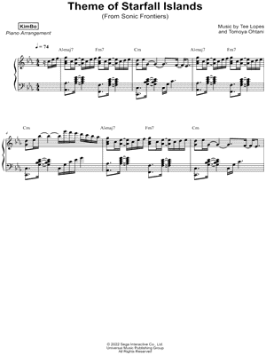 Theme of Starfall Islands (from Sonic Frontiers)